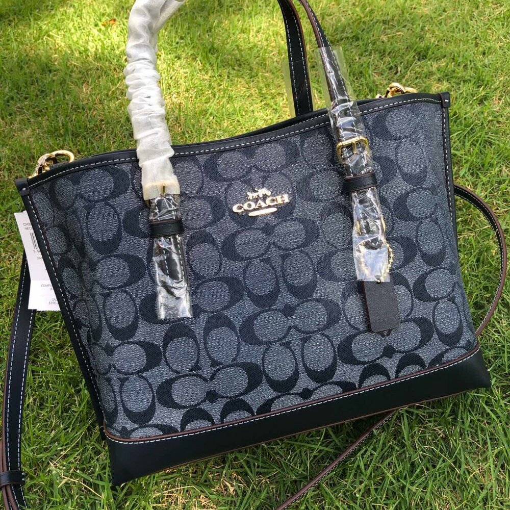 COACH Classic Retro Vintage Flower Tote Bag Shoulder Bag